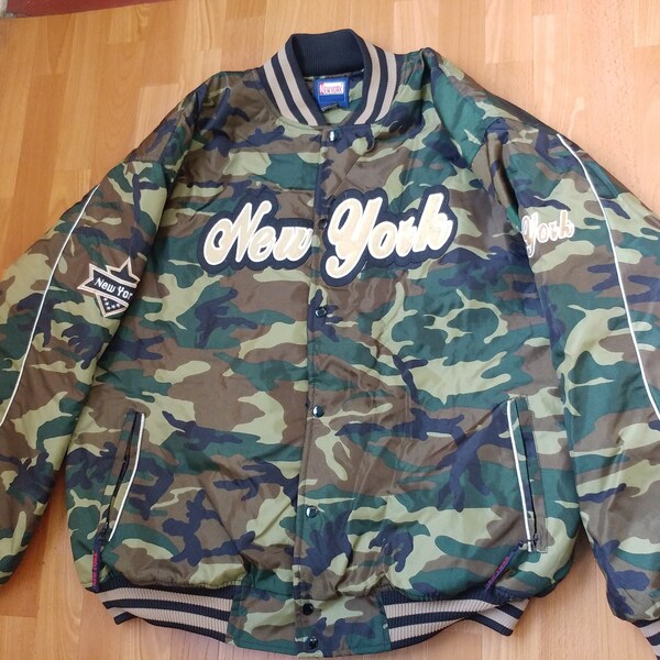 Camouflage Bomber Jacket - Etsy