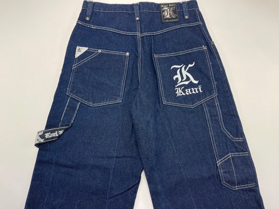 KARL KANI Jeans Vintage Baggy Kani Jeans Loose Blue 90s Hip - Etsy