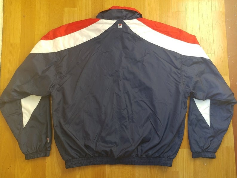 FILA jacket vintage tracksuit jacket 90s hip-hop clothing | Etsy