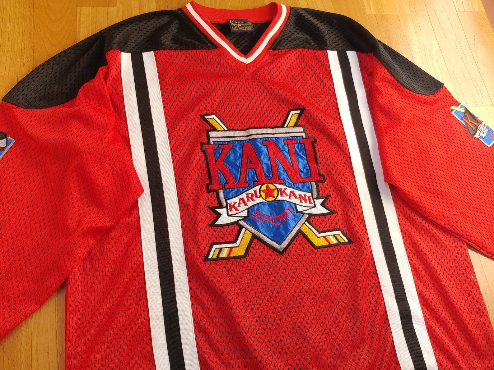 karl kani t shirt red