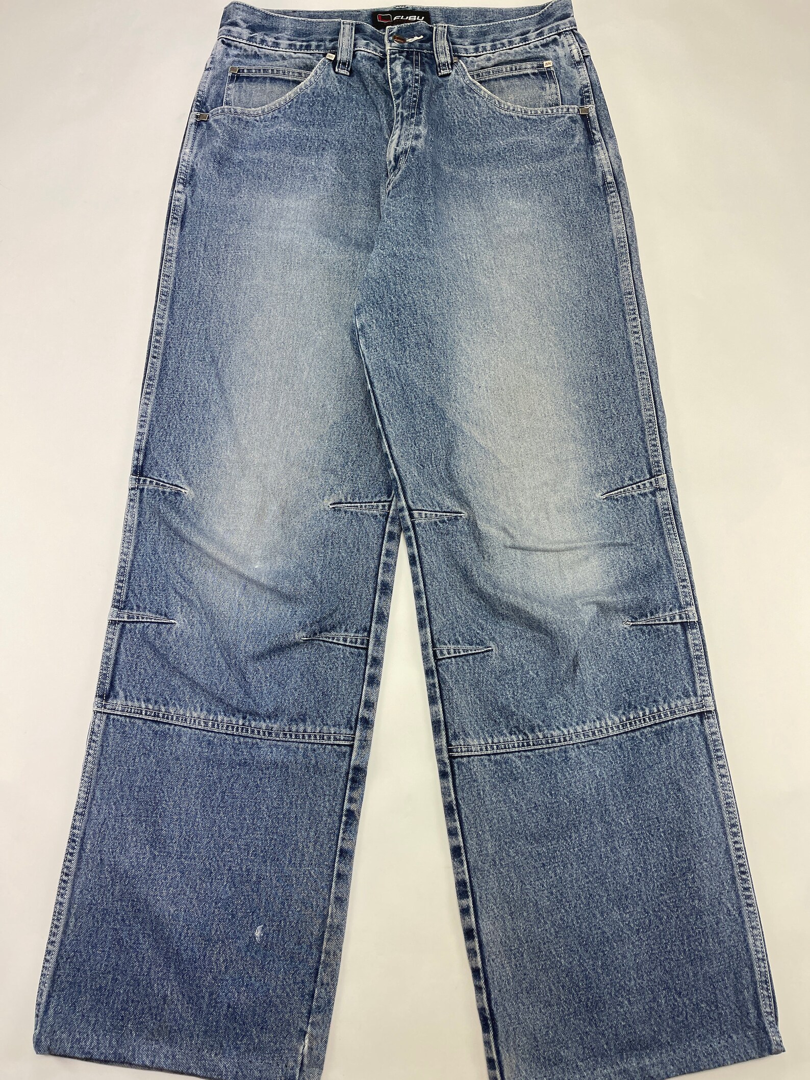 FUBU Jeans Blue Vintage Baggy Jeans Carpenter Loose Fit 90s - Etsy