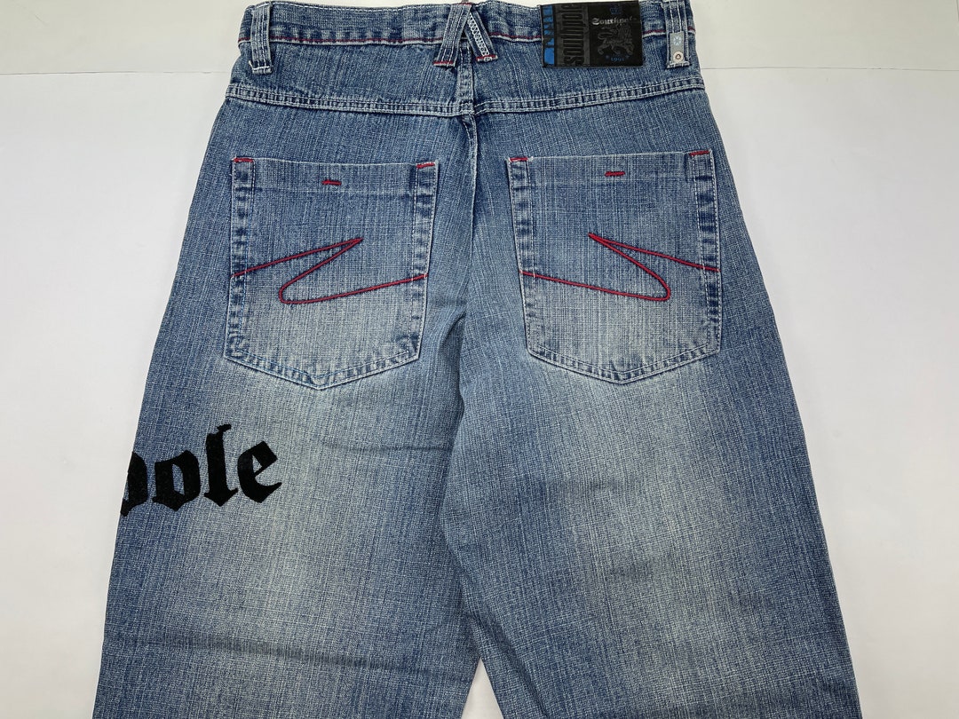 Southpole Jeans Vintage Baggy Jeans 90s Hip Hop Clothing - Etsy