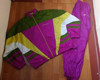 nike air neon tracksuit