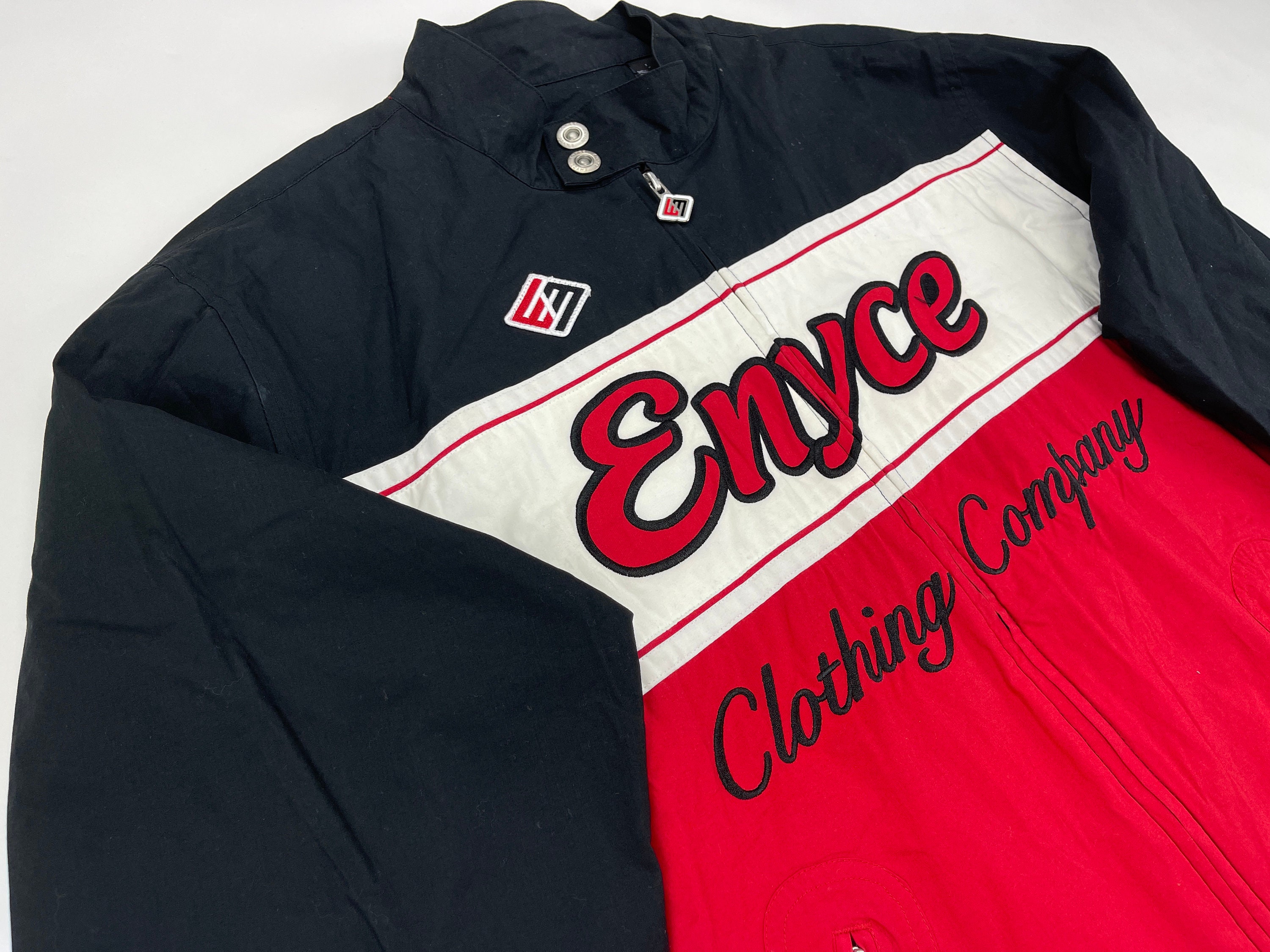 Enyce Jacket Red Vintage Coat 90s Hip Hop Clothing 1990s Etsy