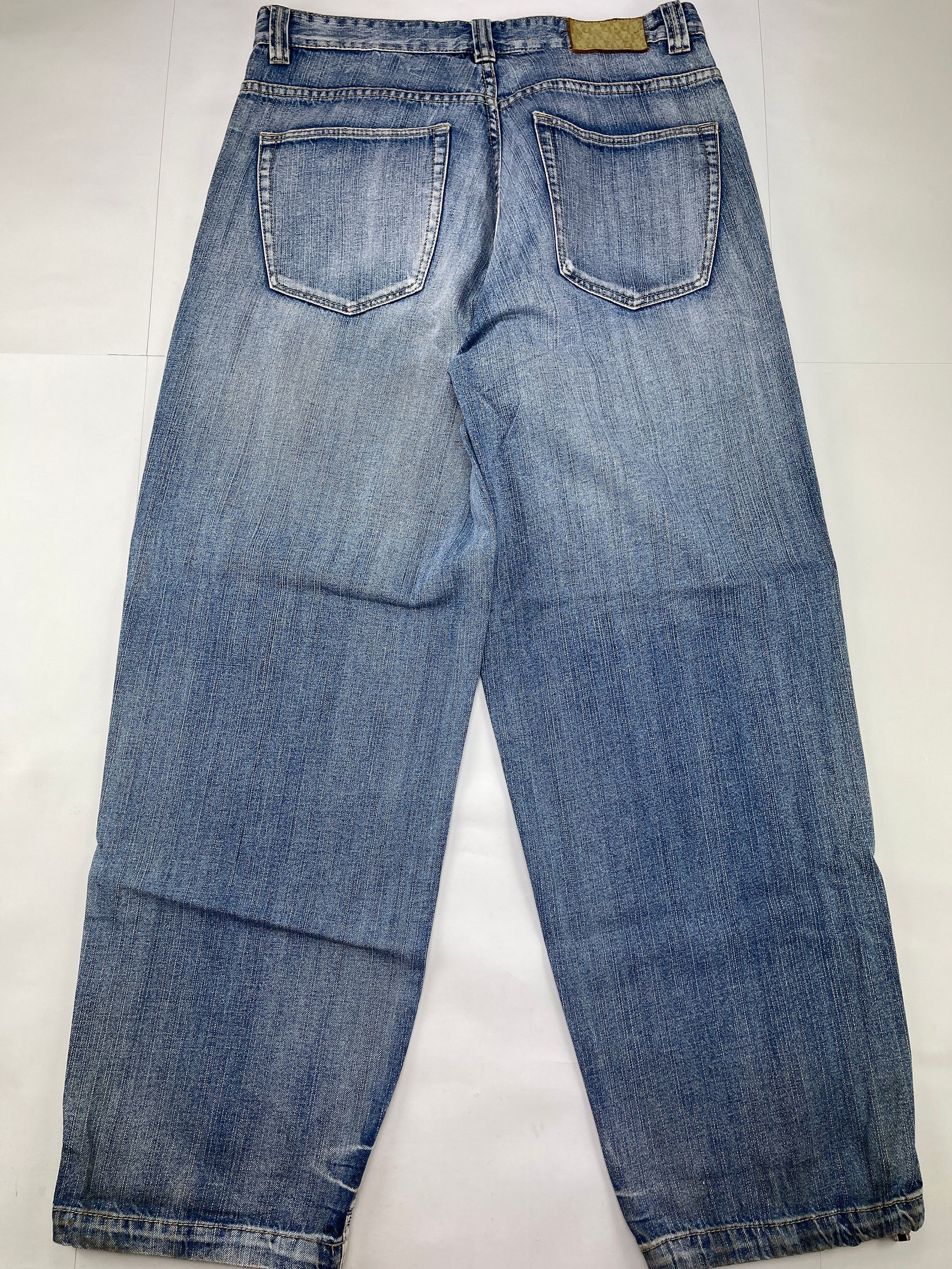 Pelle Pelle jeans blue vintage baggy jeans Marc Buchanan | Etsy