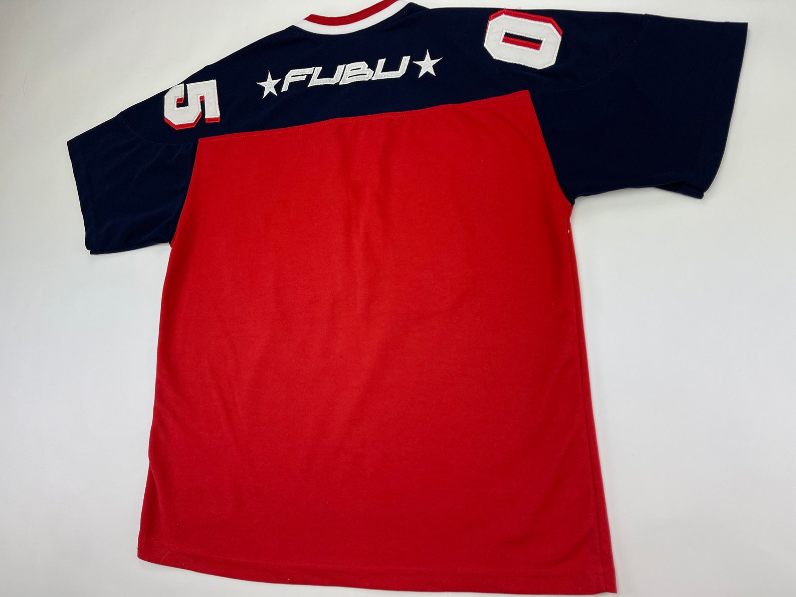 FUBU Jersey Red Fubu 05 Vintage Hip Hop Tshirt 90s Hip Etsy
