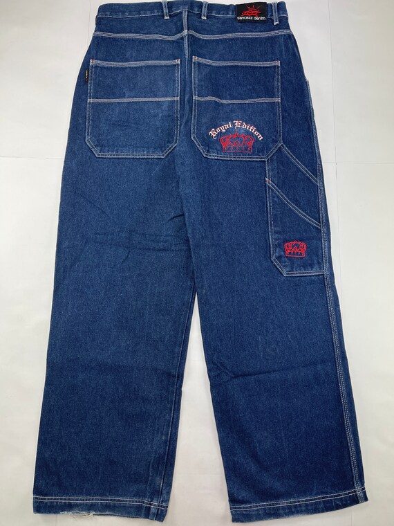 Sancezz Jeans Blue Vintage Hip Hop 