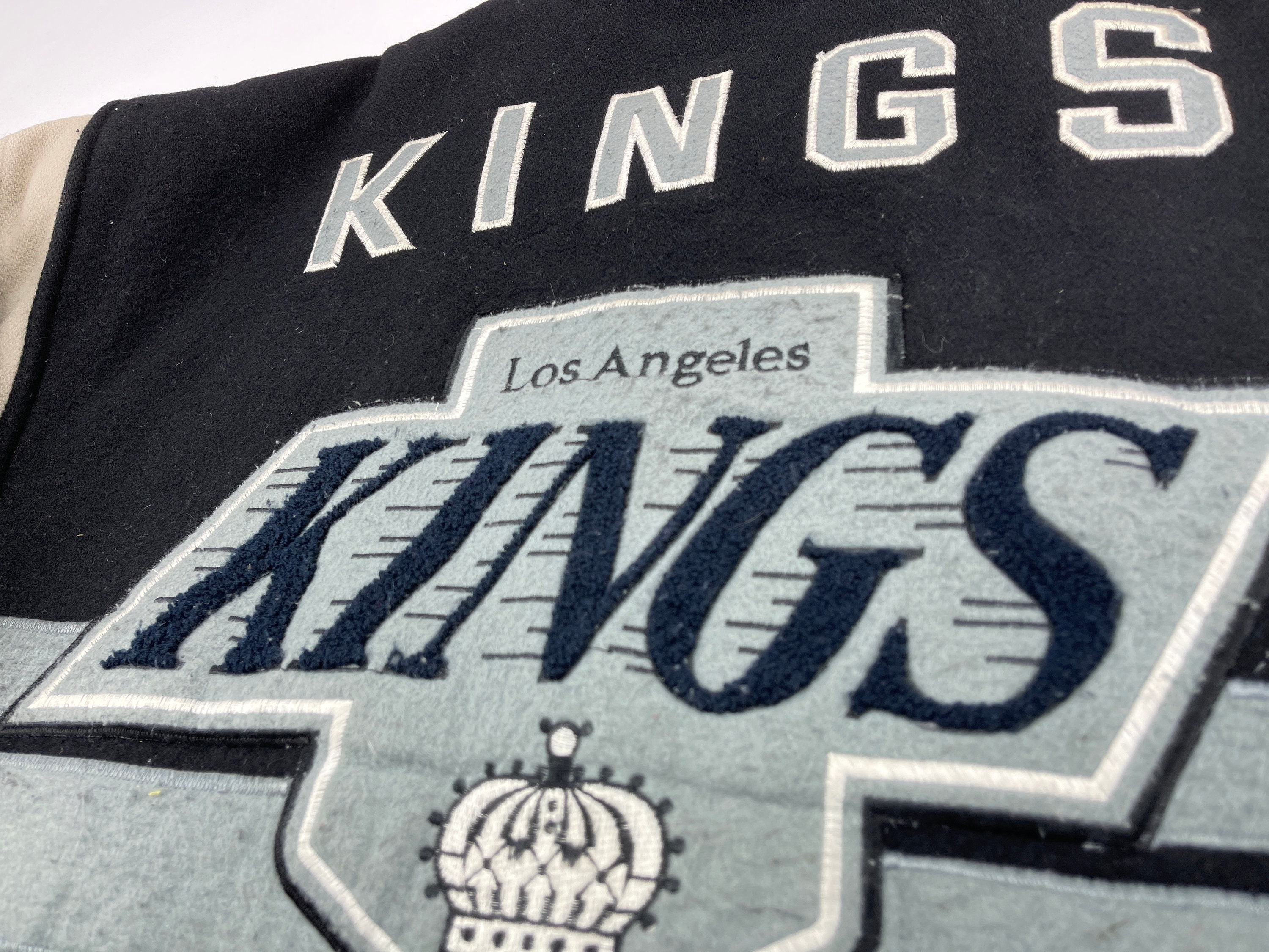 NHL Los Angeles Kings Jacket Wool Campri Teamline Vintage 