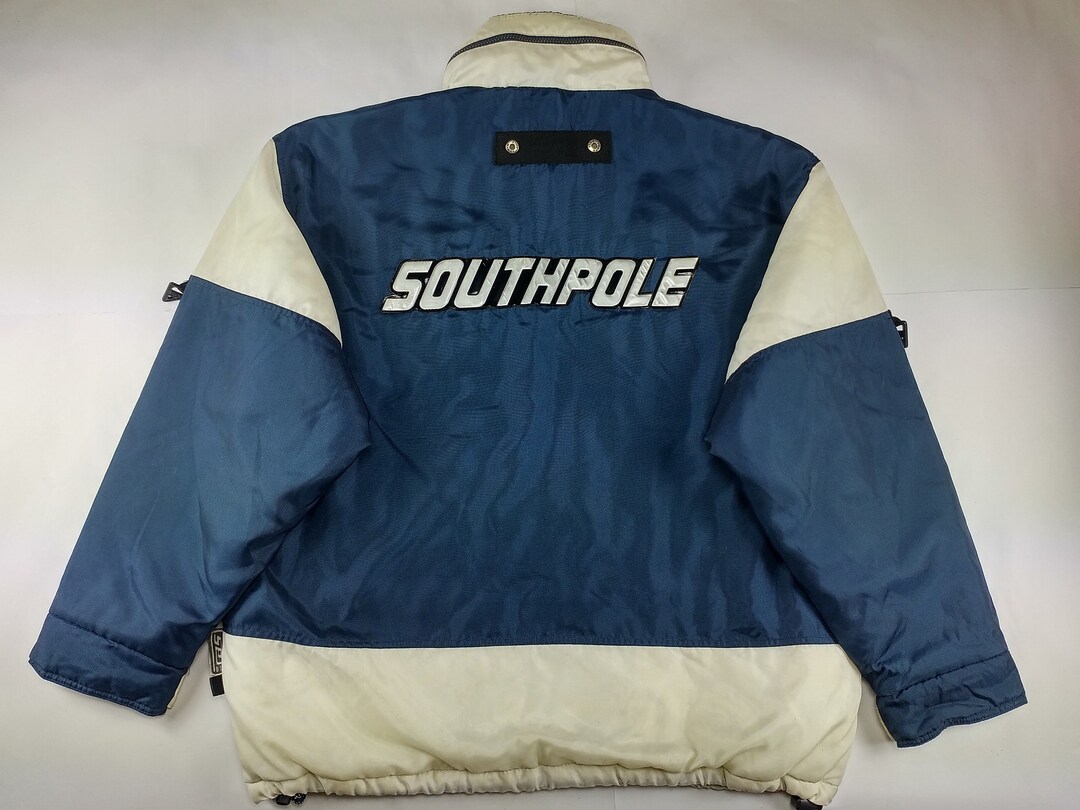 SOUTHPOLE Jacket Blue Vintage South Pole Puffer Jacket 90s - Etsy
