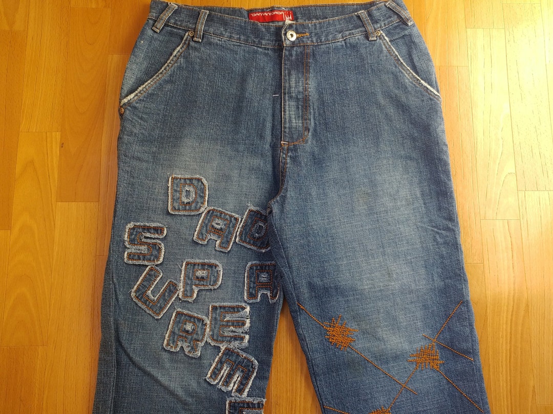 Damani Dada Supreme Jeans, Vintage Baggy Jeans, 90s Hip-hop Clothing ...