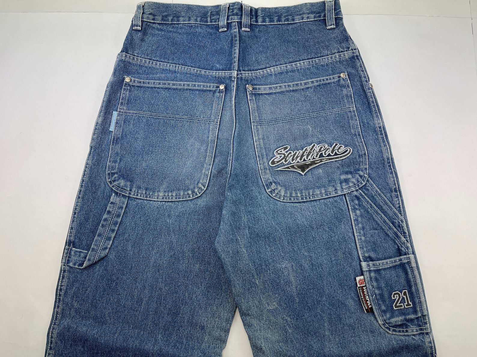 Southpole jeans vintage baggy jeans 90s hip hop clothing | Etsy