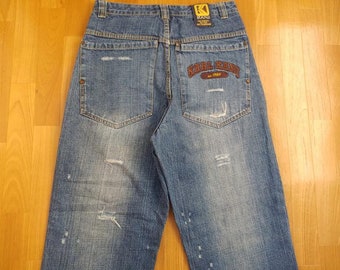 KARL KANI Jeans, Light Blue Vintage Baggy Kani Jeans, Loose Pants, 90s ...