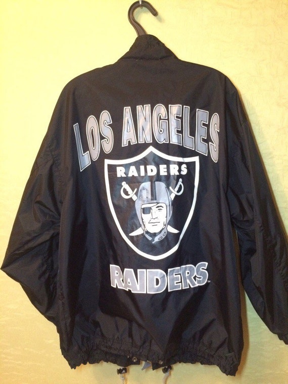 STARTER Los Angeles RAIDERS Windbreaker Oakland Raiders - Etsy