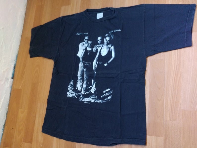 Vintage Depeche Mode T-shirt 1990 World Violation Tour Shirt - Etsy