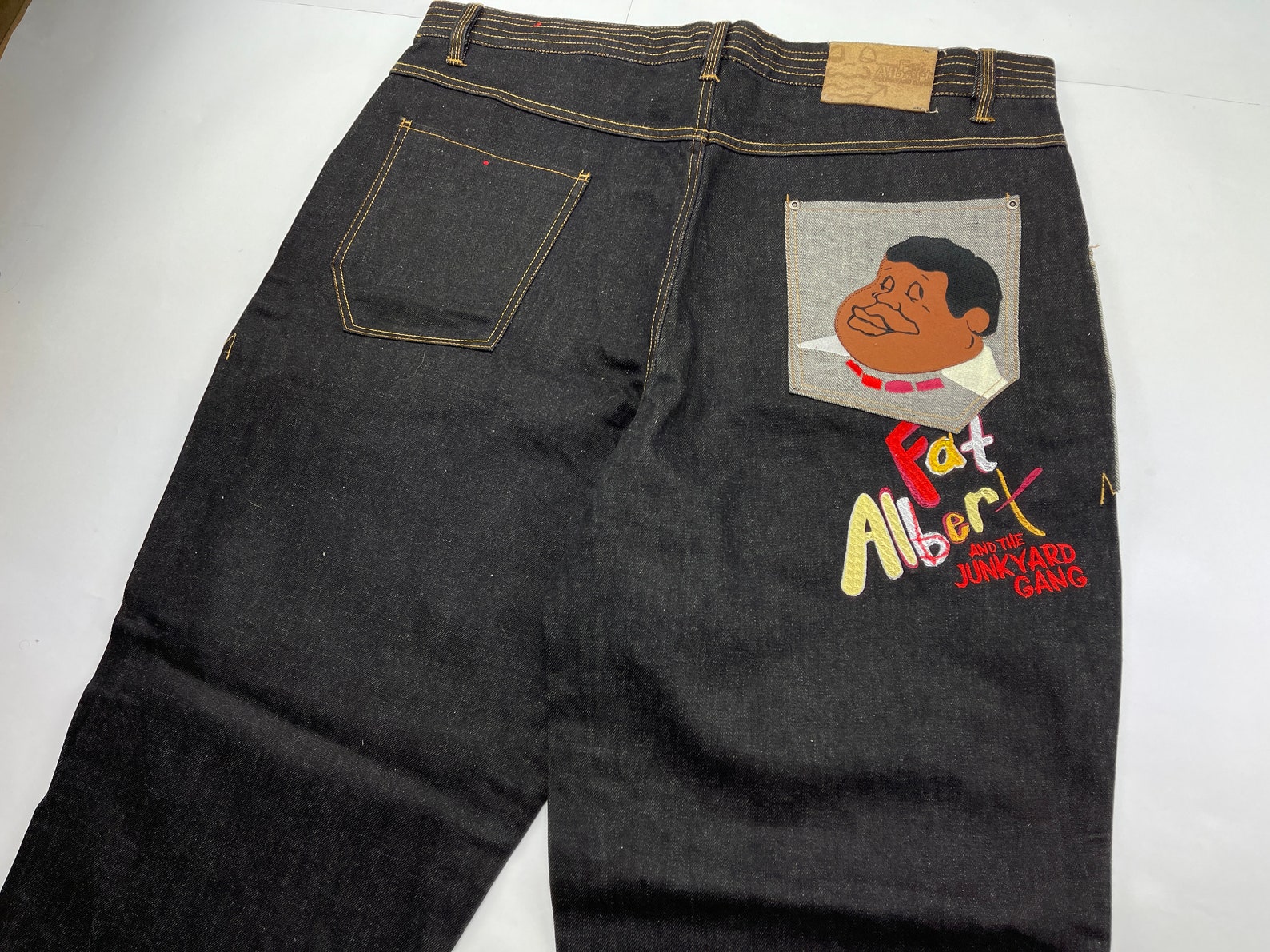 Platinum FUBU Jeans Vintage Baggy Pants Old School Etsy