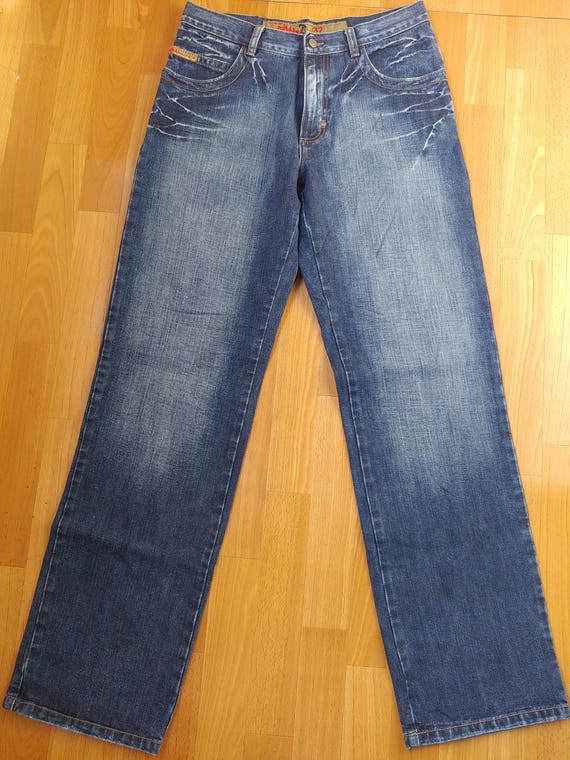 Bleu de TRIBAL Gear jeans vêtements hip-hop de jeans des baggy vintage des jeans années 90, années 1990 hip-hop chemise, OG, lowrider, clemence, gangsta rap taille W 32 e5bec7 Bleu de TRIBAL Gear jeans vêtements hip-hop de jeans des baggy vintage des jeans années 90, années 1990 hip-hop chemise, OG, lowrider, clemence, gangsta rap taille W 32 e5bec7