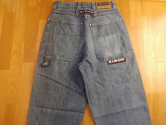 Nas Illmatic Designz jeans vintage gray 