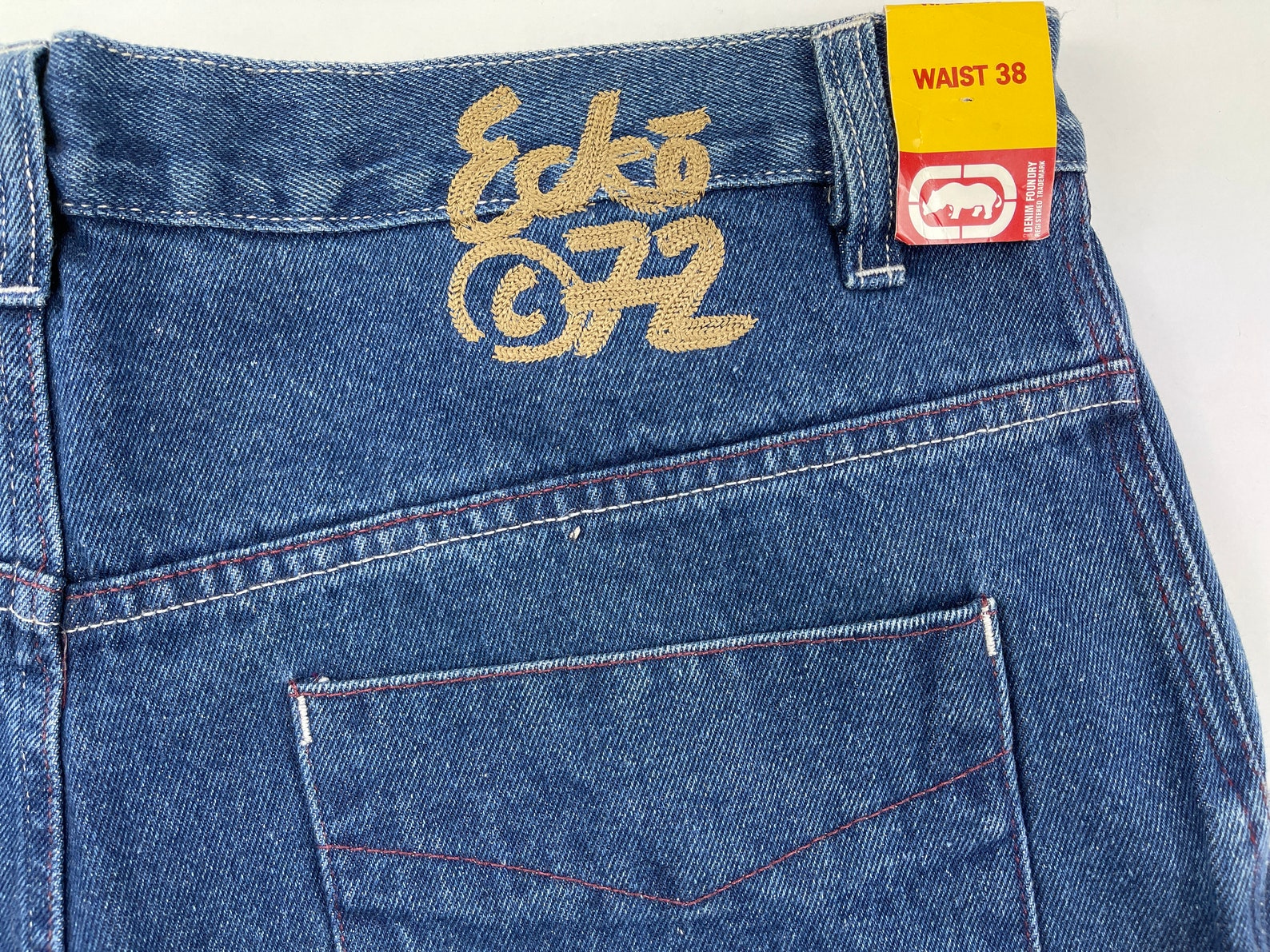 Ecko Unltd Jeans Blue Vintage Baggy Pants Deadstock 90s - Etsy