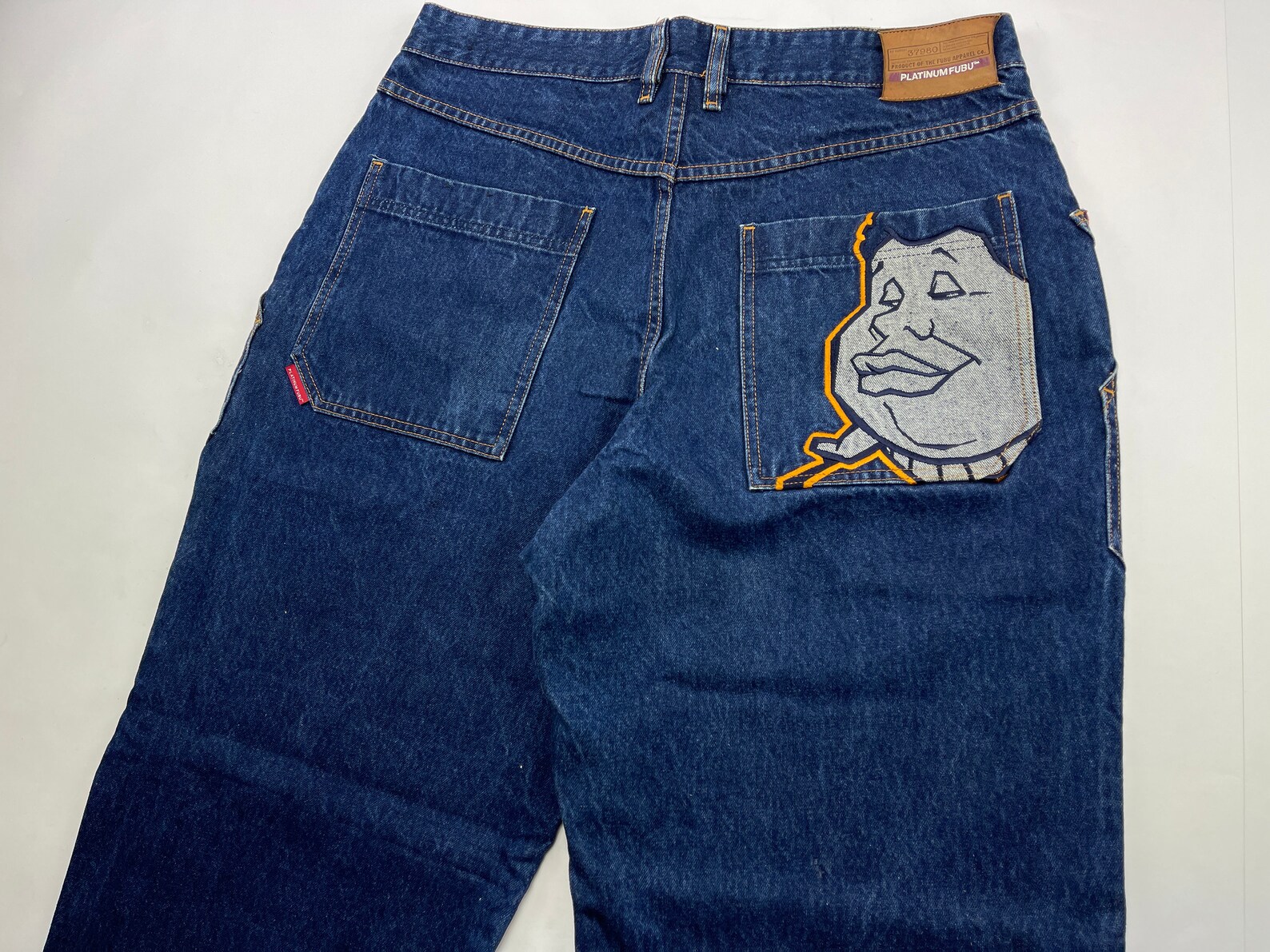 Platinum FUBU Jeans Vintage Baggy Pants Old School Etsy