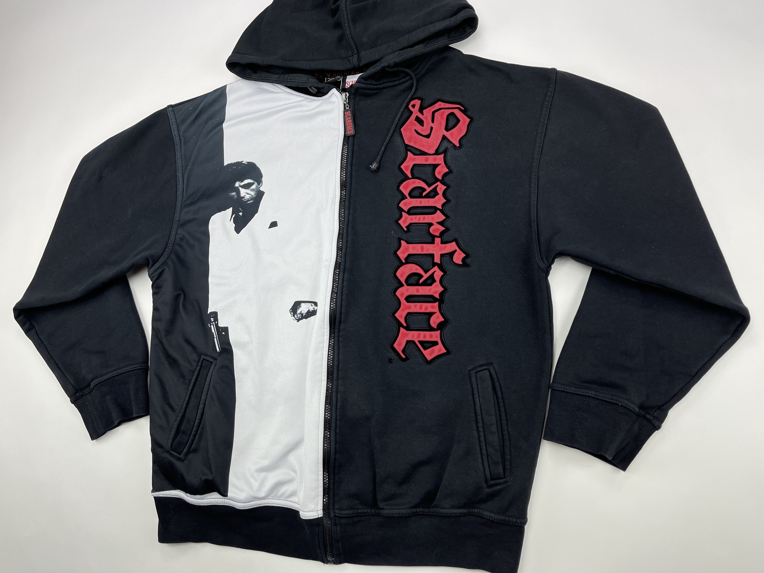 scarface hoodie black