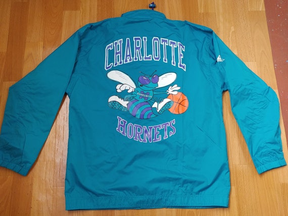 retro charlotte hornets jacket