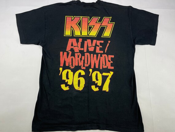 Vintage Kiss Band T-shirt 1996/97 Alive Worldwide Tour Shirt - Etsy