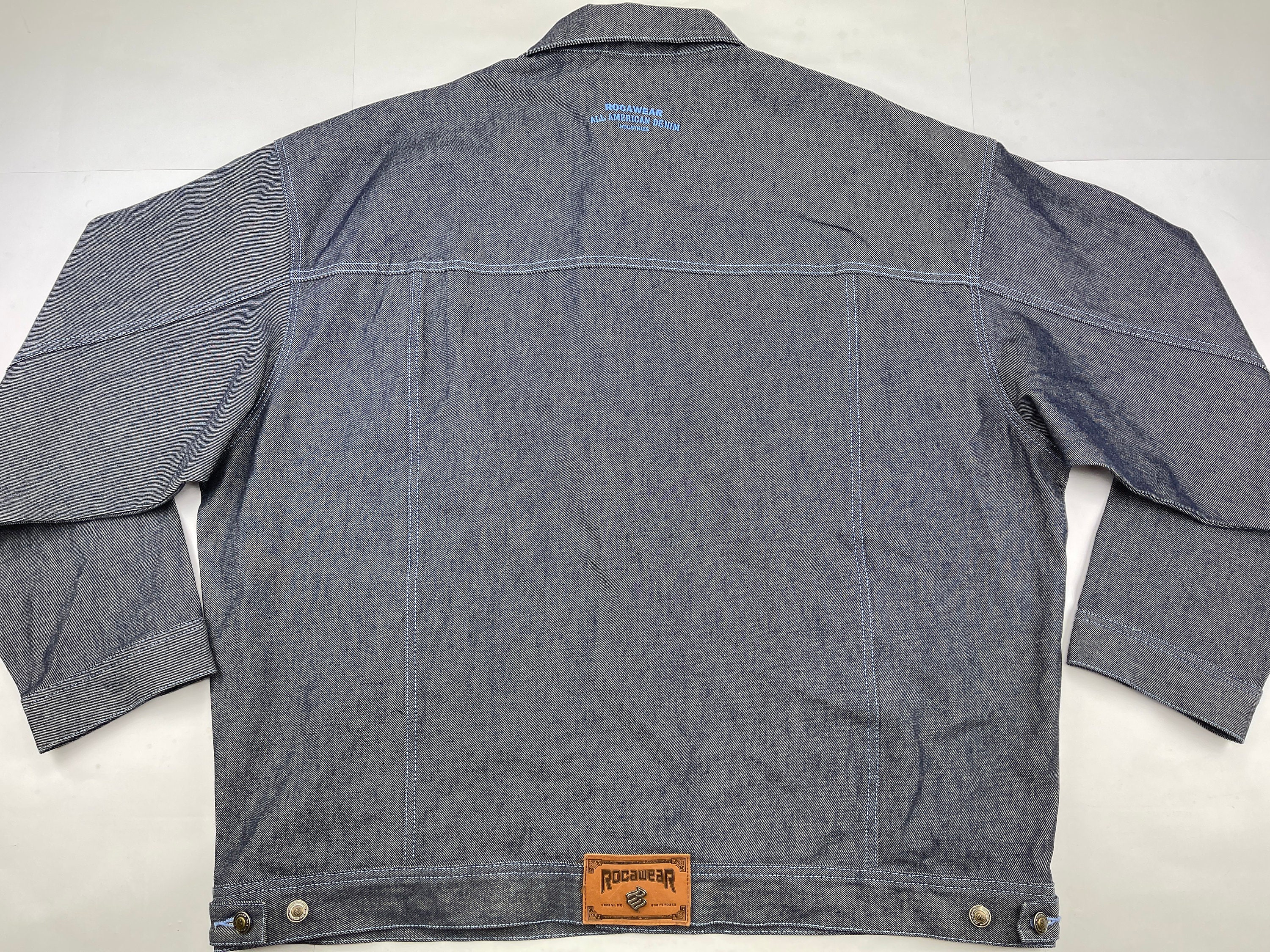 XL Denim Jacket, Dark Wash, Vintage Original Supreme DADA, Full Zip