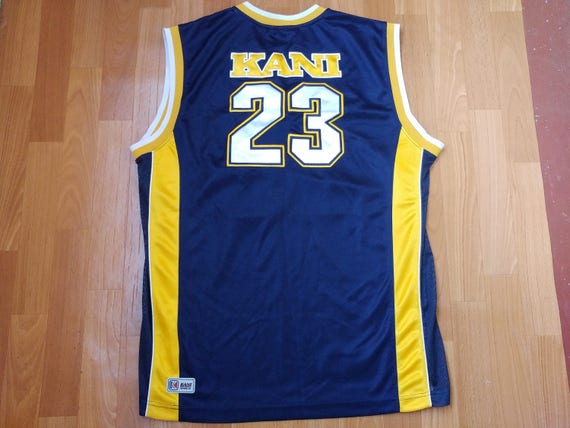 Karl Kani #23 Streetball basketball Jersey NY Hip Hop Rap 90's NBA Shirt  Size L