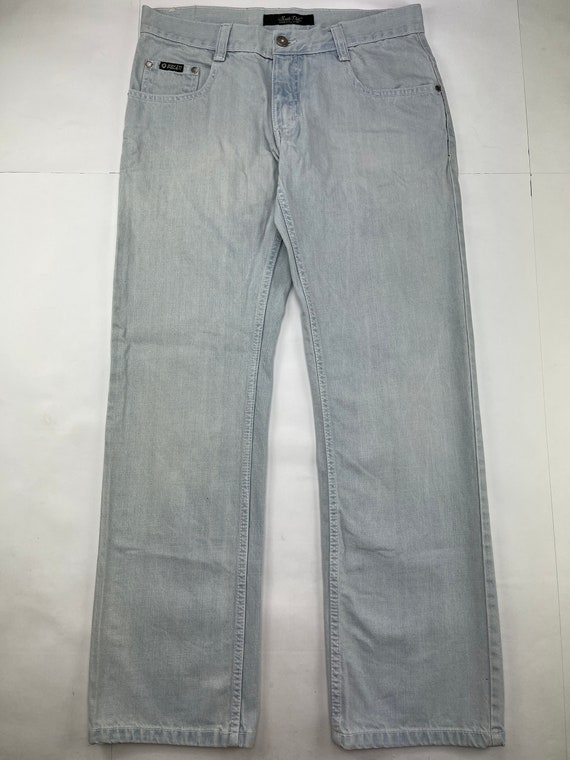 Southpole jeans, vintage baggy jeans, light blue, 90s… - Gem