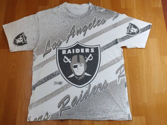 LA Los Angeles Raiders NFL T Shirt Size M Single Stitch Vintage Spring Ford