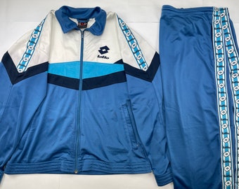 ADIDAS Tracksuit, Blue, Vintage Track Suit, Jacket Pants Set, 90s Hip ...