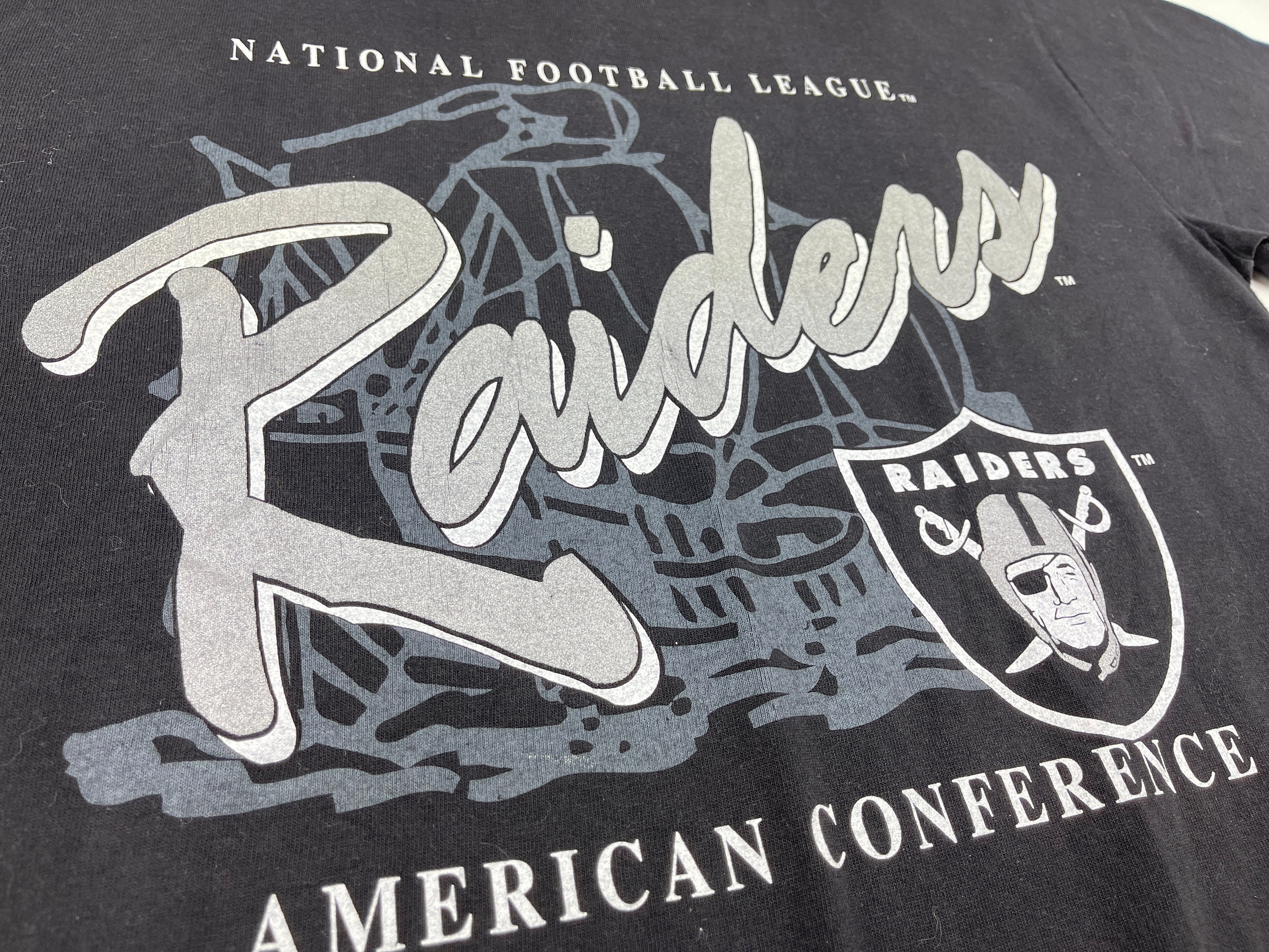 Los Angeles Raiders Tshirt Nutmeg Mills Vintage NFL Jersey Etsy UK