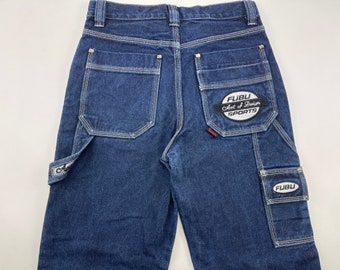 FUBU Jeans Blue Vintage Baggy Jeans Carpenter Loose Fit 90s | Etsy