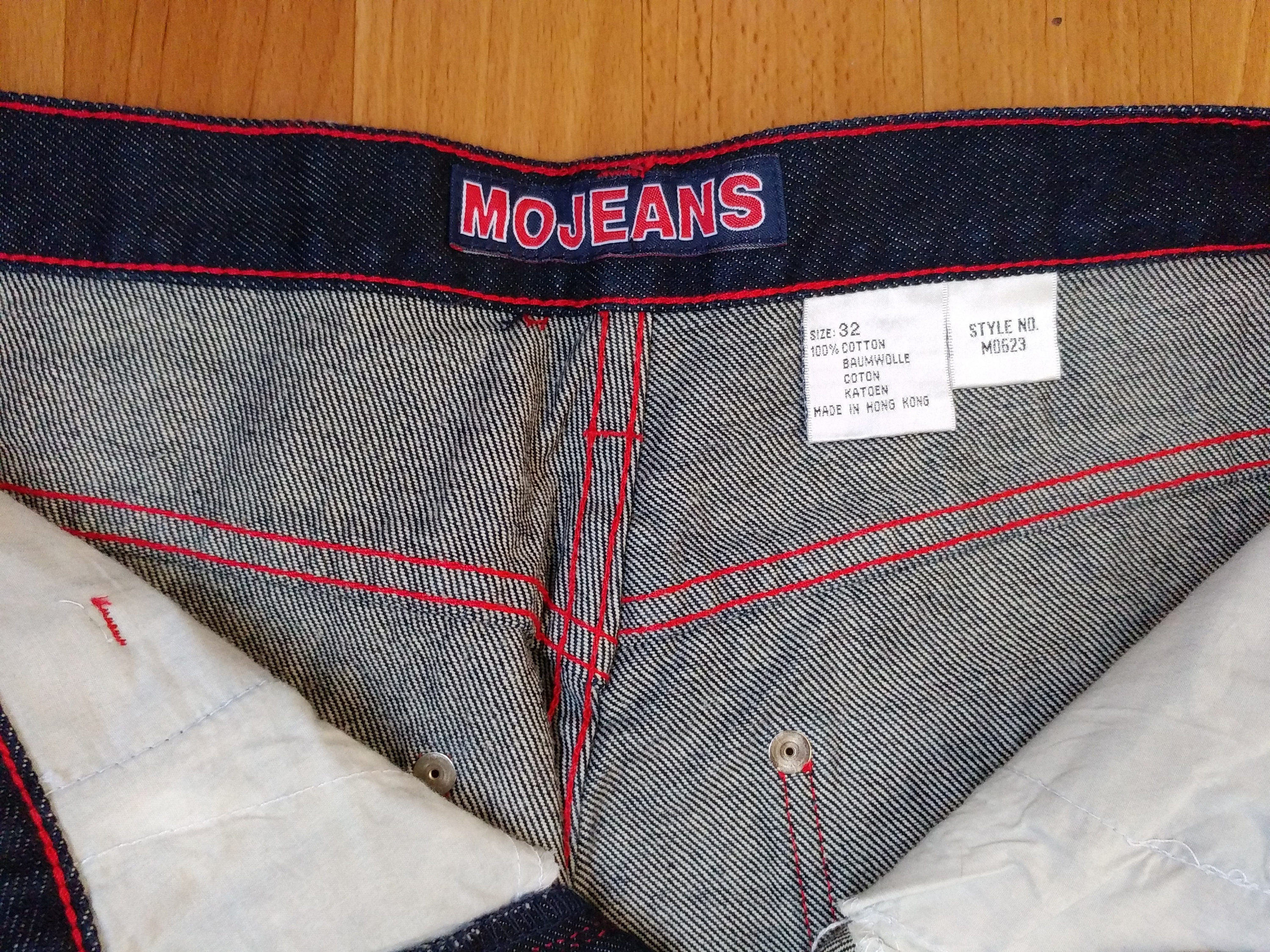 MAURICE MALONE jeans Mojeans blue vintage baggy jeans 90s | Etsy