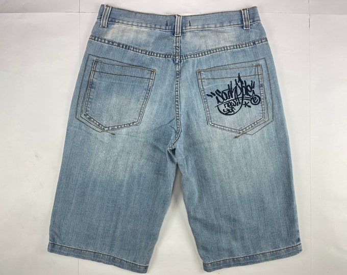 Southpole Shorts Vintage South Pole Jeans Shorts 90s Hip Hop - Etsy