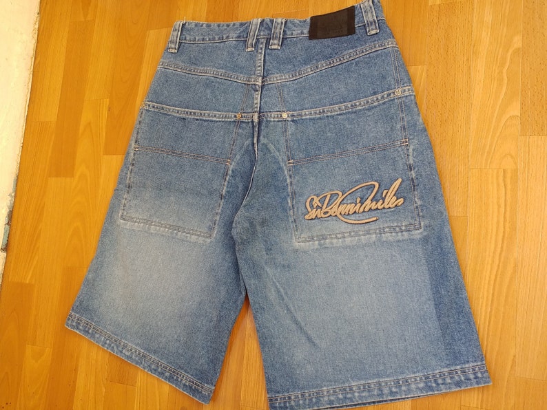 Sir Benni Miles Jeans Shorts Vintage Blue Baggy Denim Shorts - Etsy