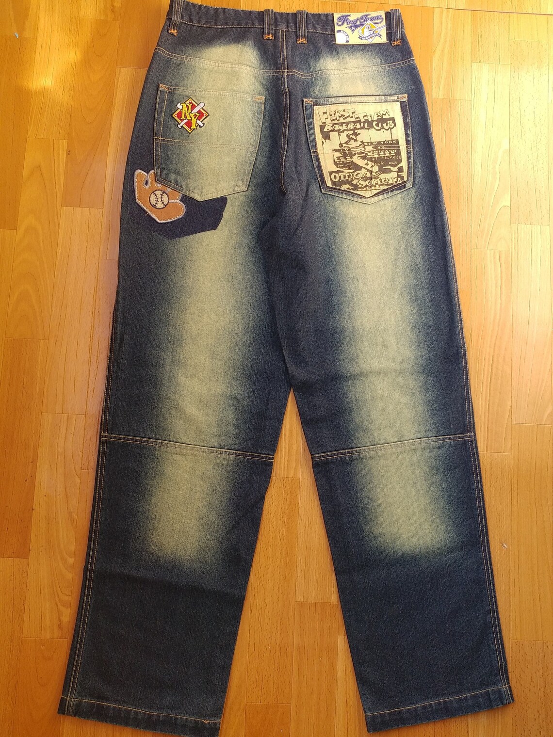 reclaimed vintage 90s baggy jeans