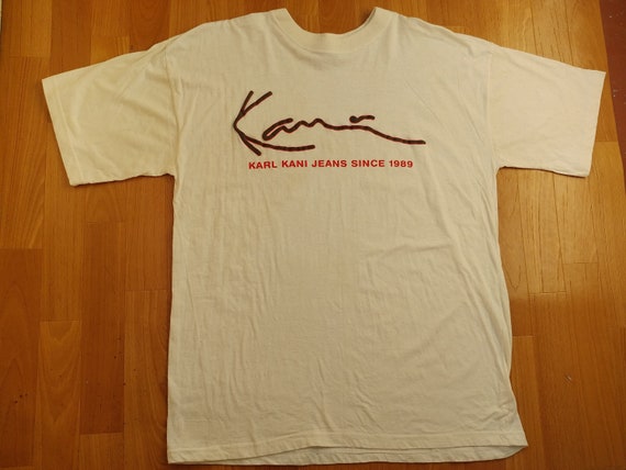 KARL KANI T-shirt Vintage Shirt of 90s 