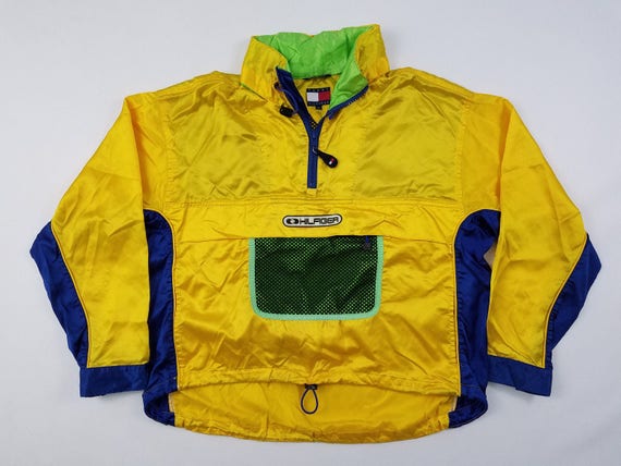 yellow hilfiger jacket