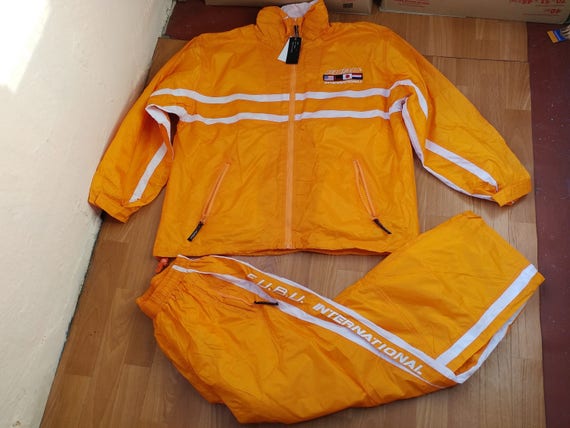 yellow fubu tracksuit