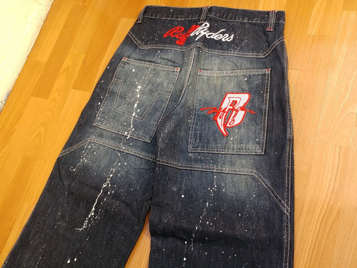 really baggy jeans from the 90s