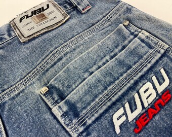 FUBU Jeans Blue Vintage Baggy Jeans 
