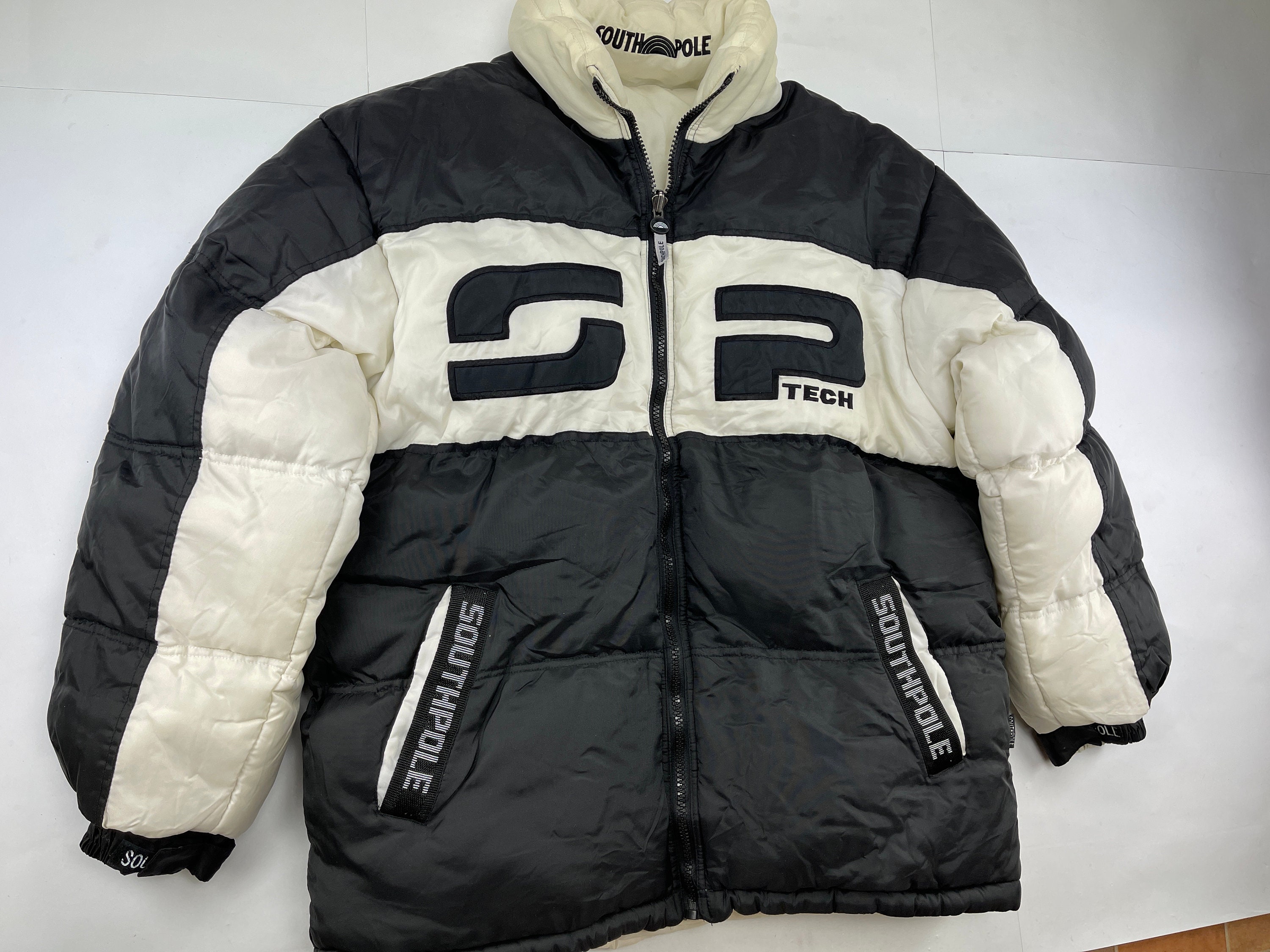 SOUTHPOLE Jacket, Black, Vintage South Pole Puffer Jacket, 90s Hip Hop  Clothing, 1990s, Hip-hop, Old School, Streetwear, Rap, Mens Size XL - Etsy  Hong Kong
