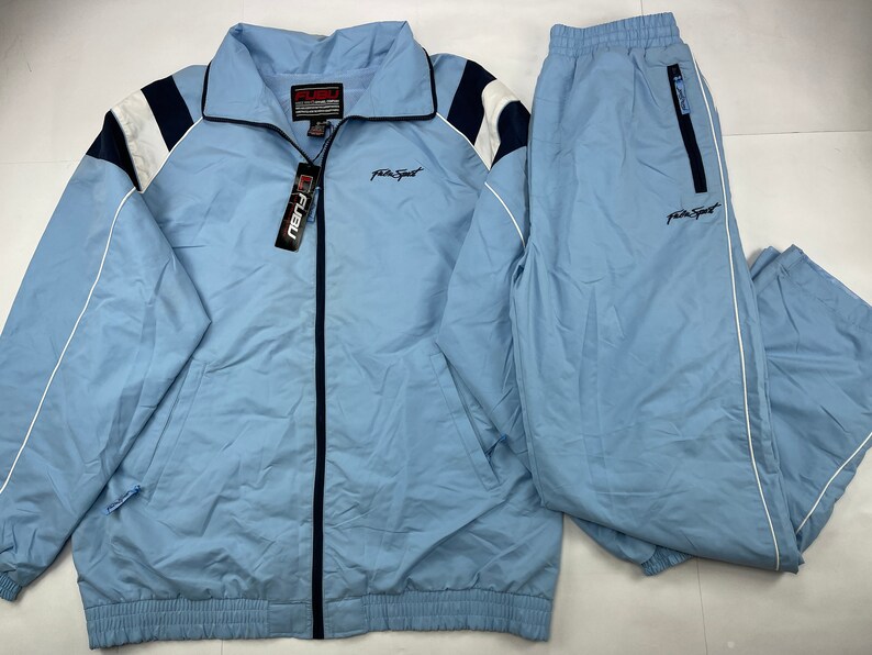 FUBU Tracksuit 1990s Baggy Track Suit Jacket and Pants Set - Etsy