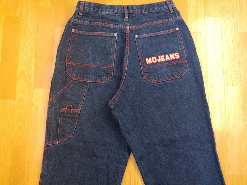 MAURICE MALONE Jeans Mojeans Blue Vintage Baggy Jeans 90s - Etsy