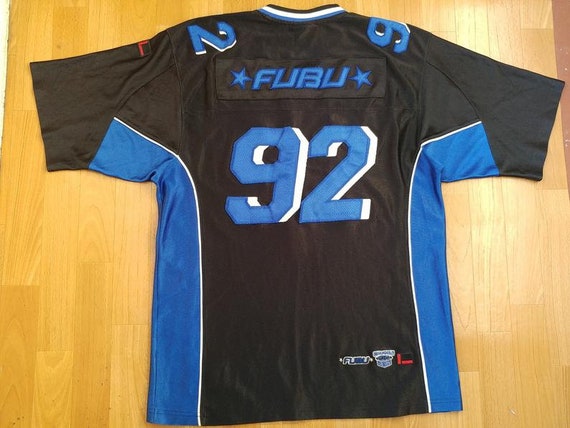 Blue fubu jersey Clearance