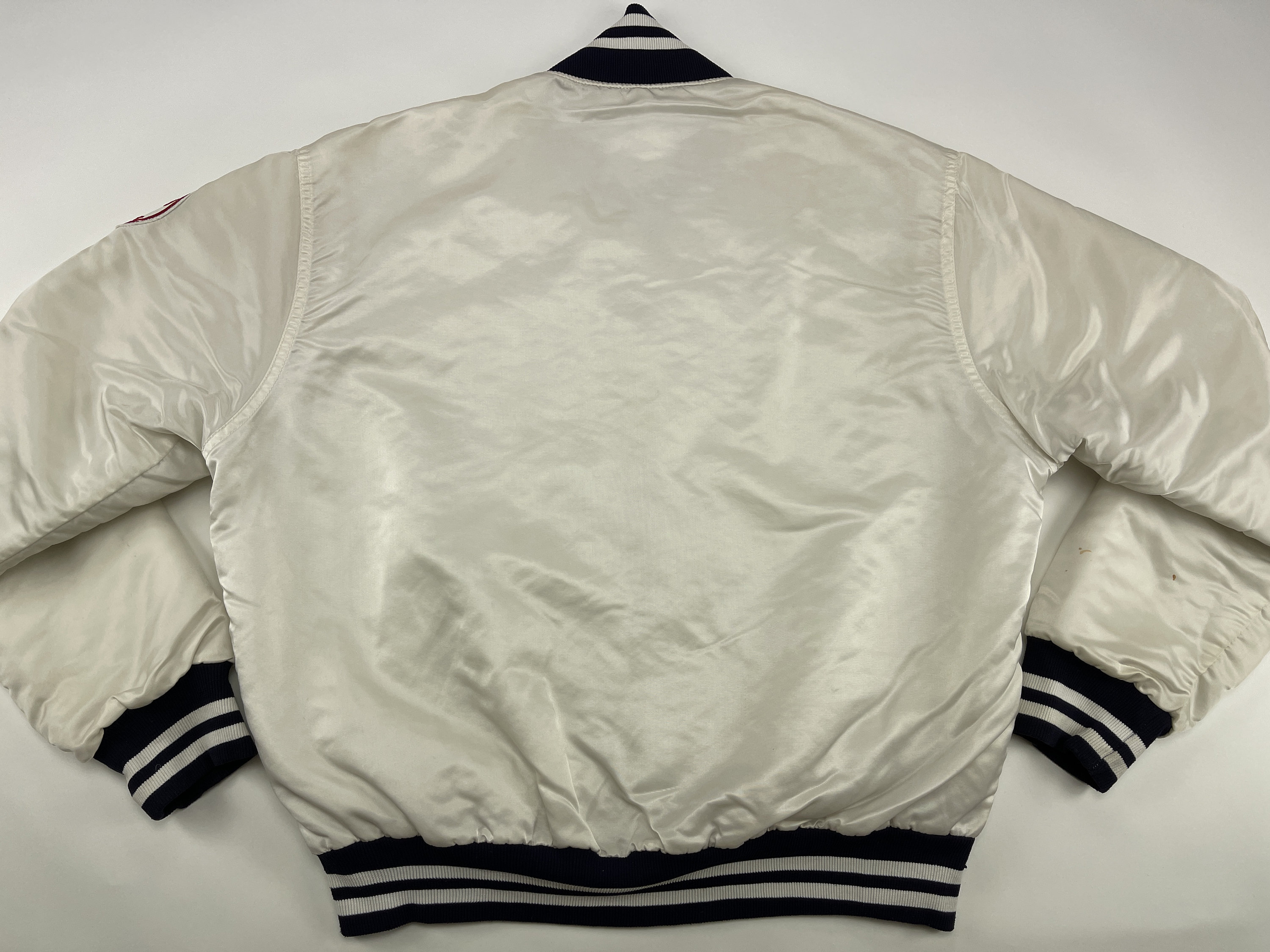 Supreme NewYork Yankees 47 brand LEATHER VARSITY JACKET Used ! Size Large