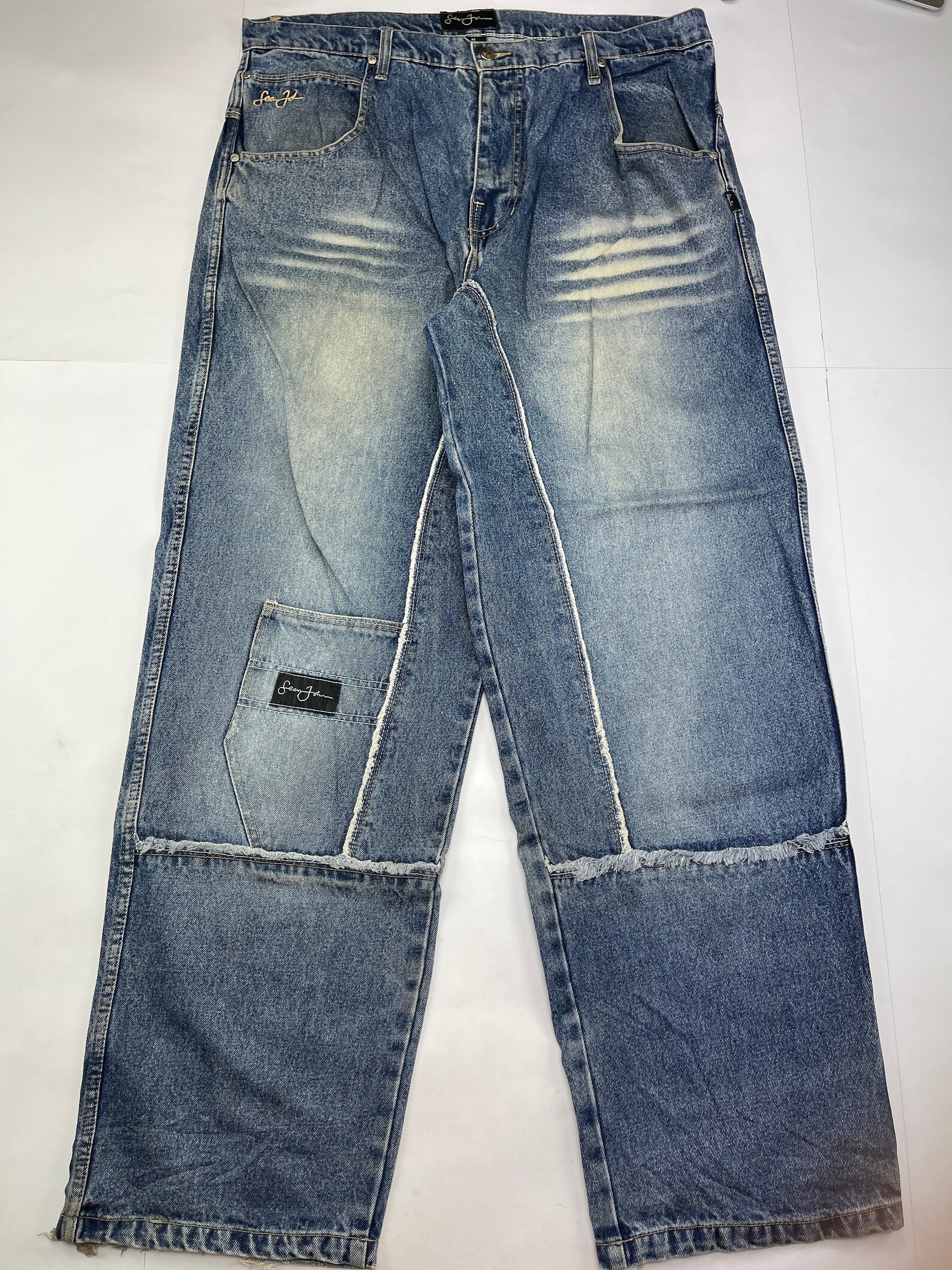 Sean John Jeans Blue Vintage Baggy Pants 90s Hip Hop - Etsy