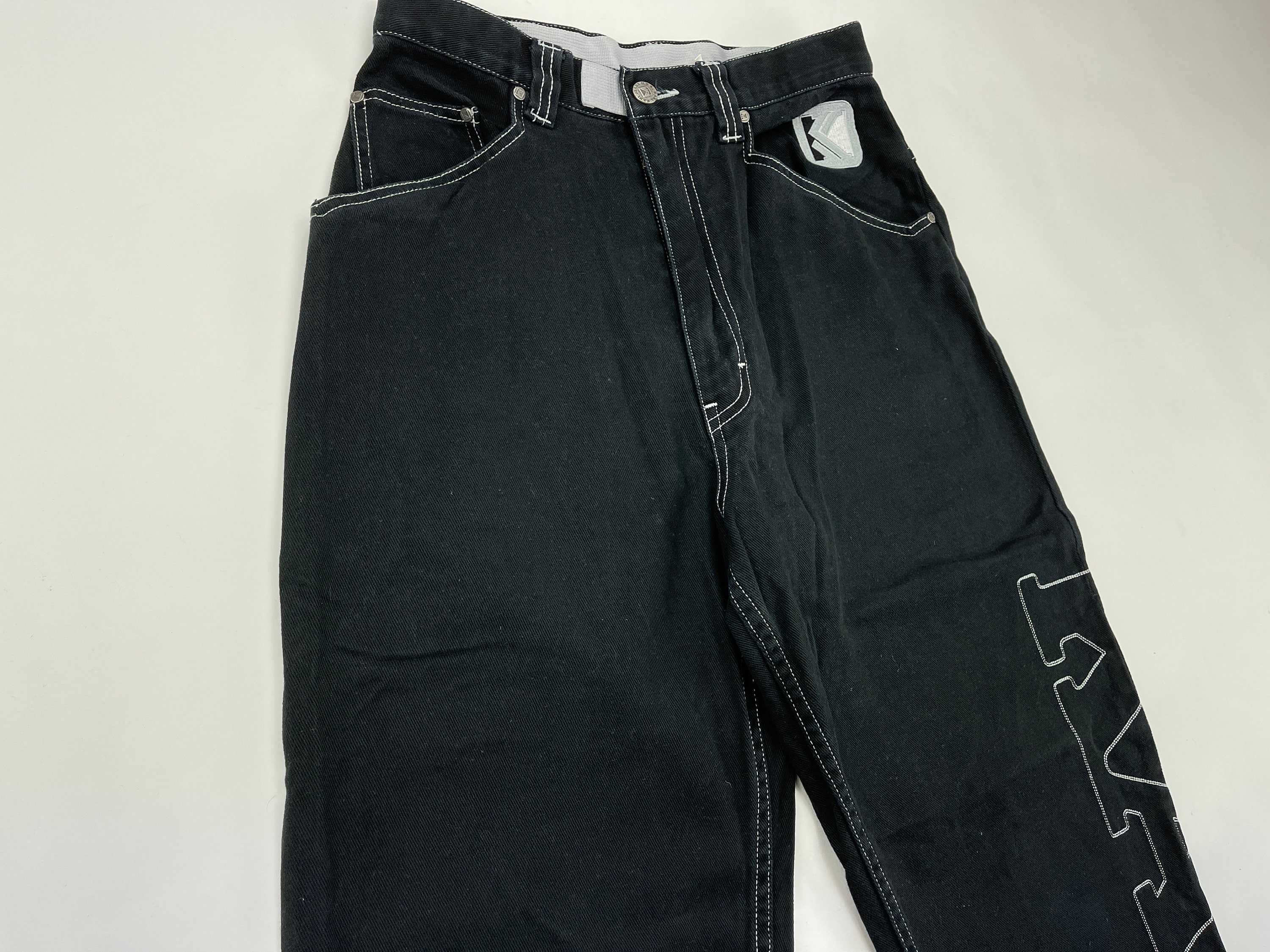 KARL KANI Jeans Black Vintage Baggy Kani Jeans Loose 90s Hip - Etsy UK
