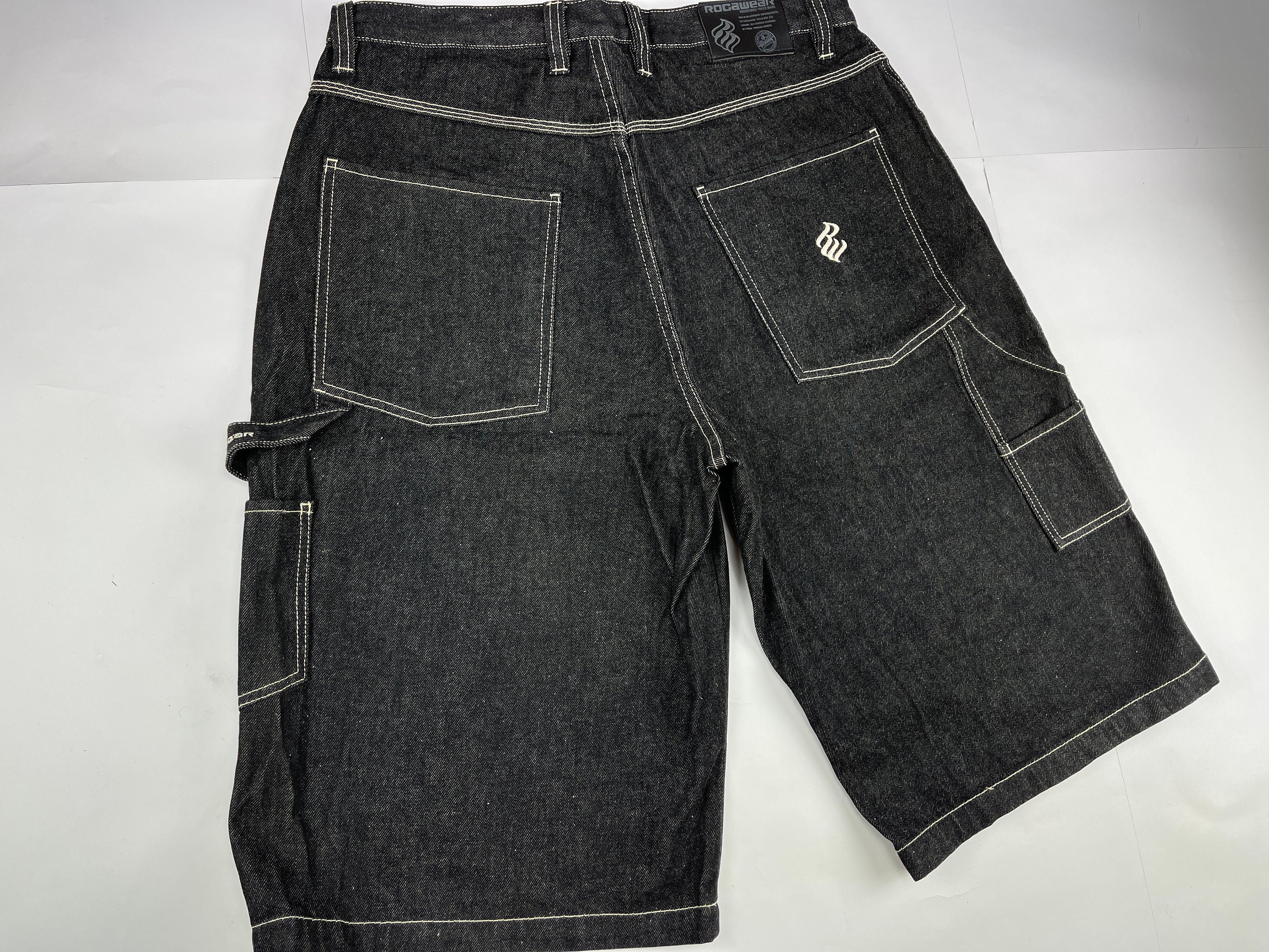 Rocawear shorts vintage Roca Wear jeans shorts 90s hip hop | Etsy